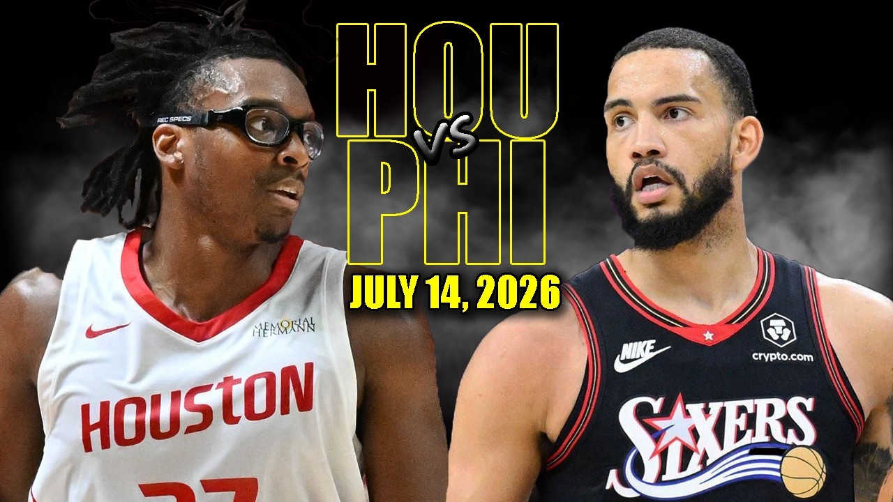 🏀 [NBA 서머리그] 2026.07.15 휴스턴 90-64 필라델피아 하이라이트