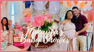 VLOG: MIKAYLA'S BABY SHOWER | BABY SHOWER 2022
