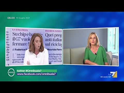 15 GIUGNO 2021 - LA7 - CONCITA DE GREGORIO