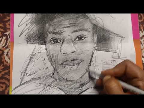 I show speed drawing sketch @IShowSpeed