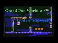 Grand Poo World 2 Awesome SMW Kaizo Hack Stage 14 Mirkwood