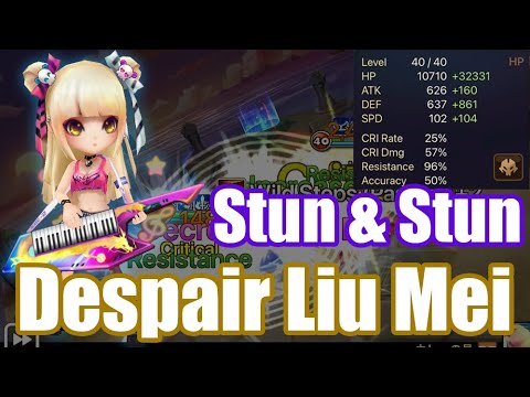 【Summoners War | Curry's RTA】The Power Despair Liu Mei, she gets new power and so usefull!!