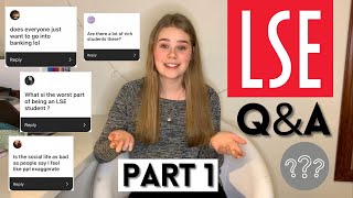 ANSWERING YOUR QUESTIONS ABOUT LSE PART 1