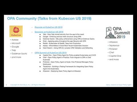 OPA! Solve Authorization Across Your Cloud-Native Stack - Tim Hinrichs