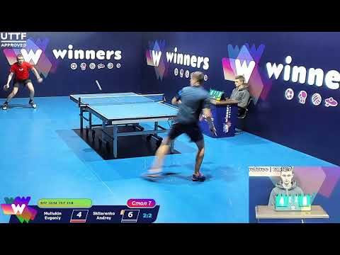 Muliukin Evgeniy - Skliarenko Andrey. WINners CUP Table Tennis 7 19.11.2020 10:45