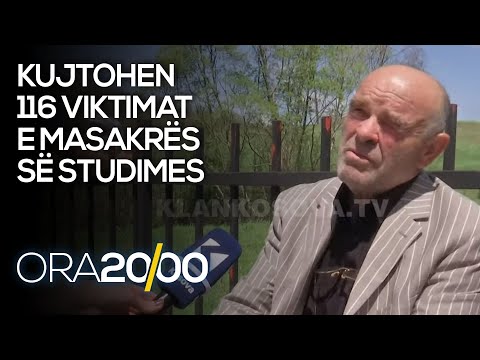 Kujtohen 116 viktimat e Masakrës së Studimes - 02.05.2021 - Klan Kosova
