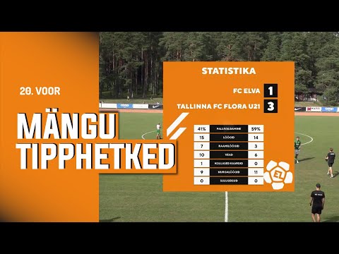 FC Elva  - Tallinna FC Flora U21 I 1:3 I Esiliiga 20. voor I 2024