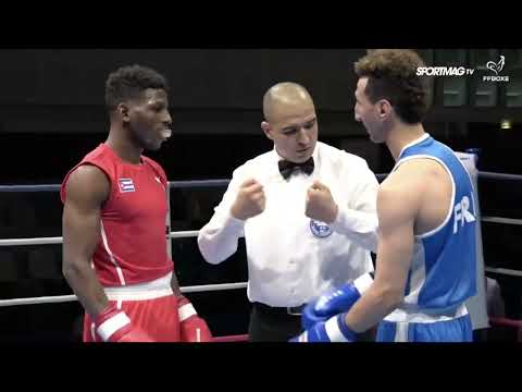 Andy Cruz (CUB) vs. Sofiane Oumiha (FRA) France-Cuba Duals 2019 (64kg)