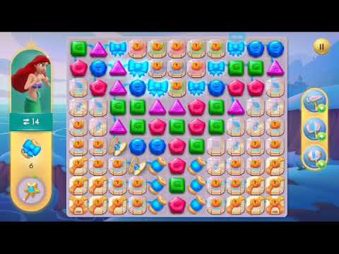 DISNEY PRINCESS MAJESTIC QUEST #215 LEVEL 163. ANDROID GAMAPLAY HD
