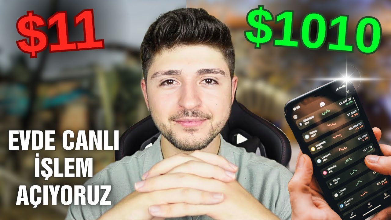 3 Dakikada 1000$ Hedefle Canlı İşlem  (Kripto-Forex'te Kanıtlı CANLI İşlem Açıyoruz )