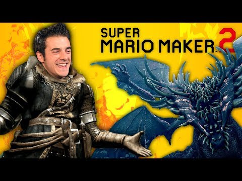 Dark Souls 💀 The Depths 💀 in Mario Maker 2