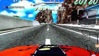 Daytona USA Championship Circuit Edition on Sega Saturn. Gameplay & Commentary
