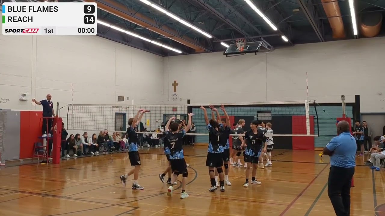 16U Provincial Cup - Flames Blue vs Reach - Semi Finals- November 10th - Set 2