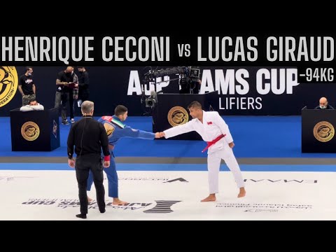 Henrique Ceconi vs Lucas Giraud- AJP Teams Cup Asian Qualifiers 94kg Division.