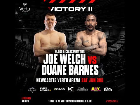 Joe Welch vs Duane Barnes -#VICTORY11 (Victory Promotions FT MaxxFight)