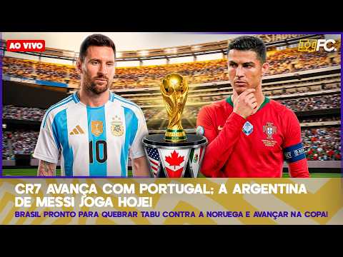 CR7 AVANÇA, MESSI E ARGENTINA JOGAM! AGORA É SÓ MATA: BRASIL PREPARADO PARA A NORUEGA – Bom dia, QFC