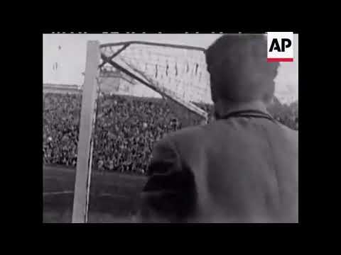 EURO-1964. Qualifiers. 1 Round. Bulgaria - Portugal - 3:1. Highlights.