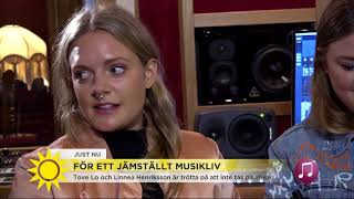Tove Lo och Linnea Henriksson är trötta på sexismen: ”Den konversationen hade aldrig hänt med en man