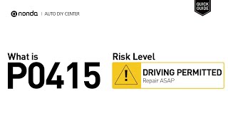 Interpretación dtc p0415