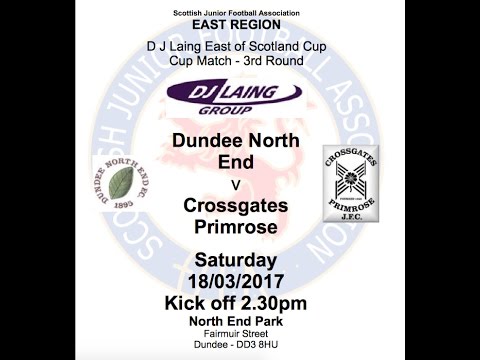 Dundee North End V Crossgates Primrose Highlights 18.03.2017