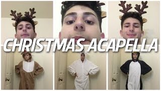 SINGING CHRISTMAS SONGS IN ACAPELLA