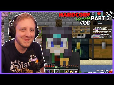 1.21 Hardcore 5+ Year World!  PART 3 - Philza VOD - Streamed on August 12 2024