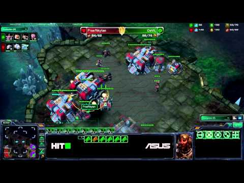 ASUS NSL2 LAN - Rikytan vs DeViL - map 4