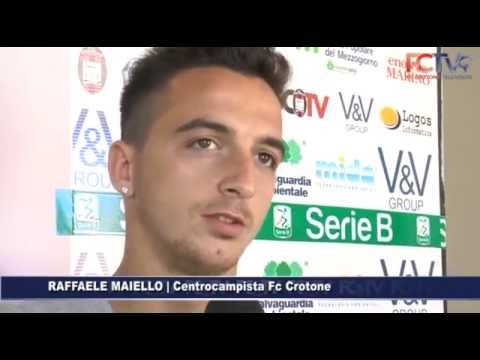 Maiello, sono molto contento di esser tornato al Crotone