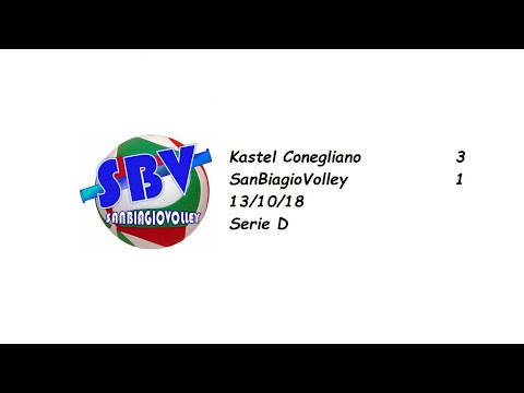 Kastel Conegliano 3 - 1 SanBiagioVolley - 13/10/18 - Serie D
