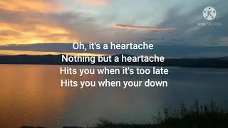 Bonnie Tyler-It&#39;s A Heartache (Lyrics)