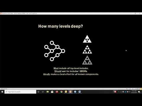 What's in my software? Introducing SBOM