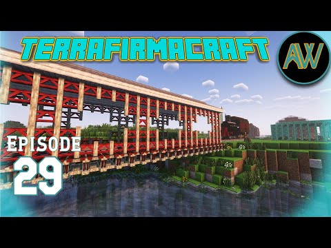 A Covered Bridge - TerraFirmaCraft Ep. 29