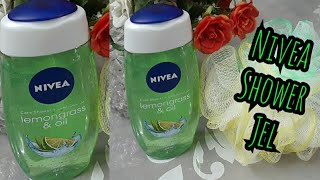 Nivea Lemongrass  & Oil Shower jel Review 2021// How to use shower jel, benifits,Uses,price