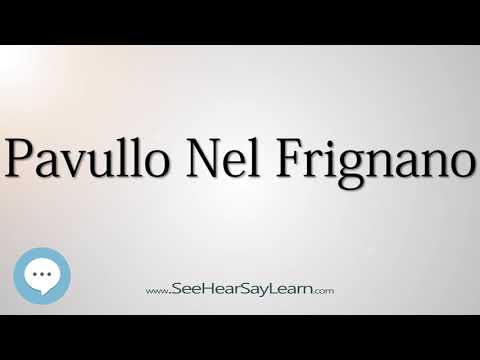 Pavullo Nel Frignano (How to Pronounce Cities of the World)💬⭐🌍✅