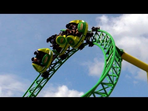 Off-ride footage of a Turbulence train