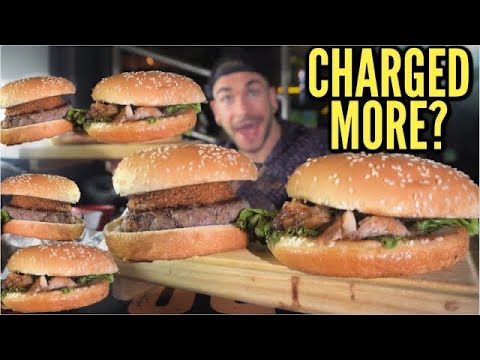 All You Can Eat Burgers GONE WRONG In Mexico | $200 Burger Buffet | Playa Del Carmen
