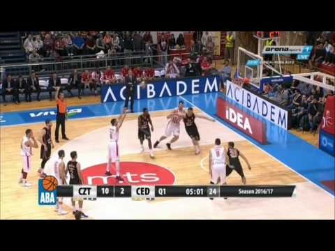 KK Crvena zvezda mts :  KK Cedevita | Aba liga 2. Kolo | 08.10.2016