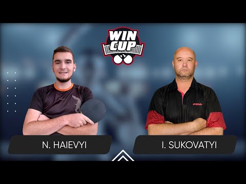 22:00 Nazarii Haievyi - Ihor Sukovatyi West 5 WIN CUP 13.04.2024 | TABLE TENNIS WINCUP