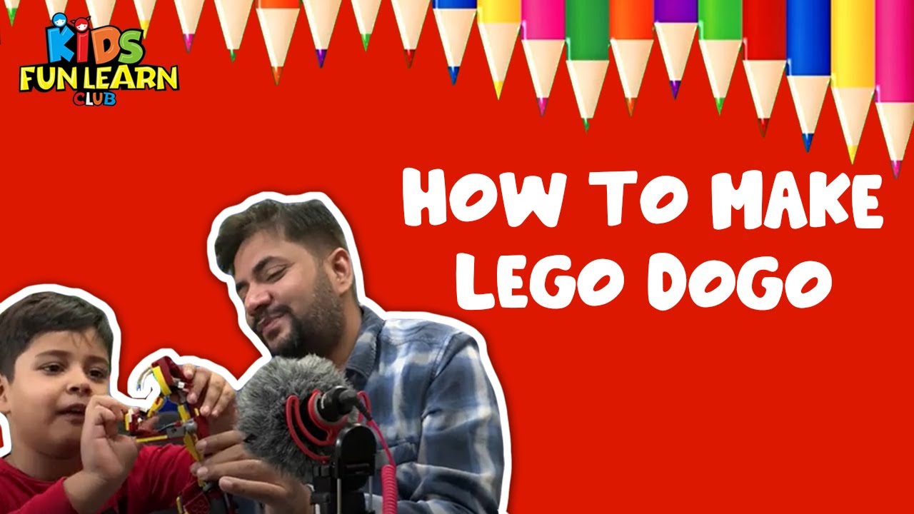 How to make Lego Dogo : Fun with Legos and Parikshet : Make a lego dog