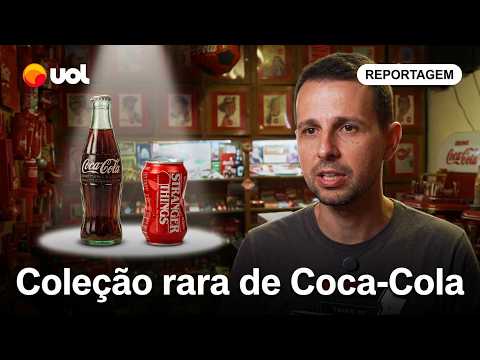 Coleção rara de Coca-Cola: de garrafas de 1942 a lata de Stranger Things de 3 mil reais