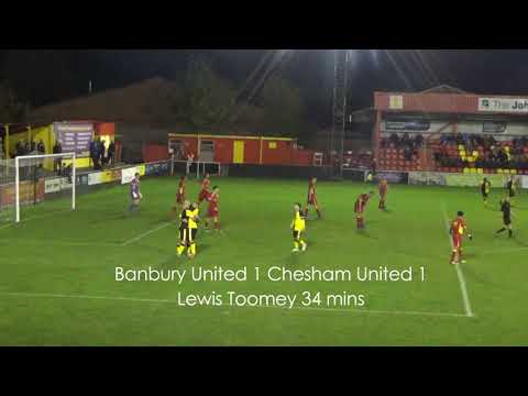 Banbury United 1 Chesham United 1 - 24 Oct 2017- Match Highlights