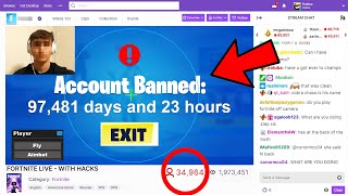 I Caught A Hacker And Got Him Banned Live!