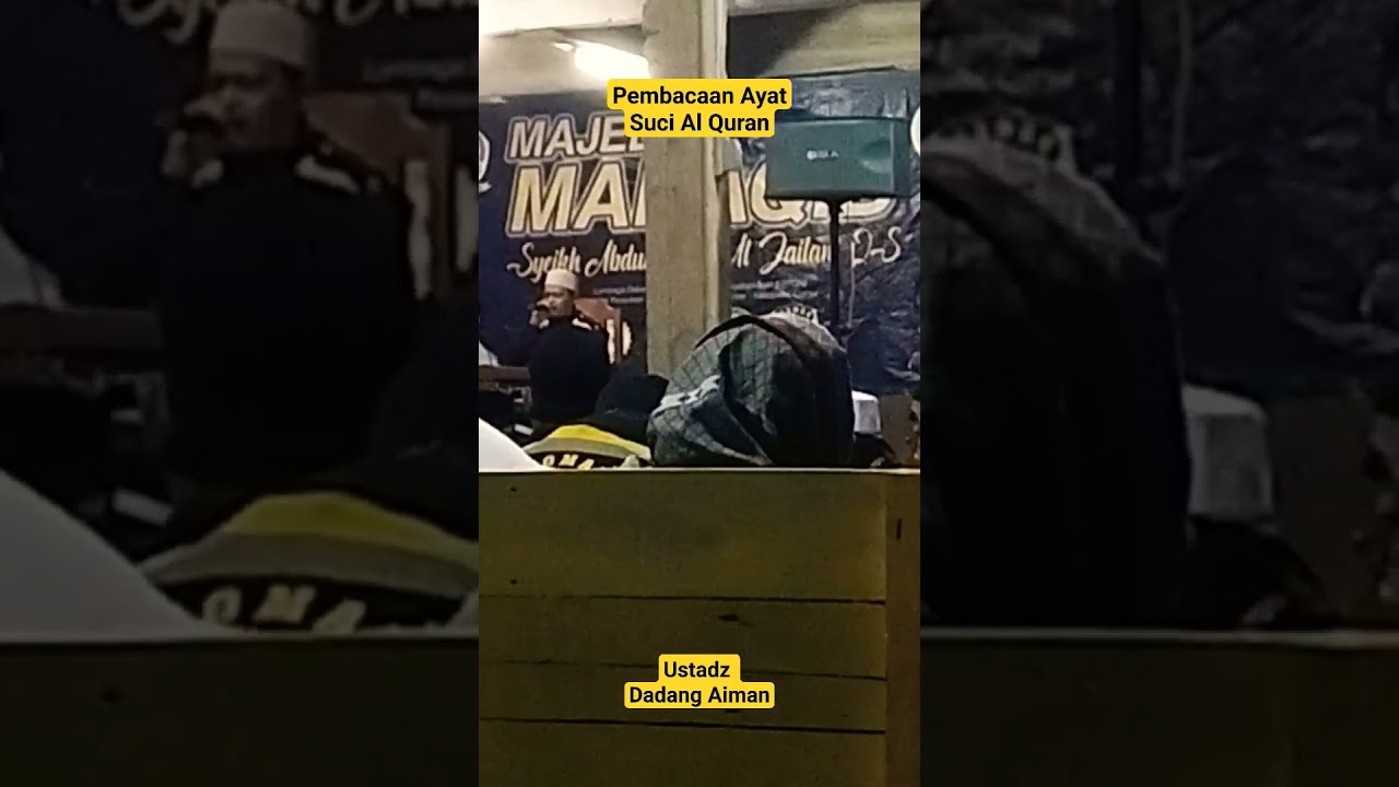 Pembacaan Ayat Suci Al Qur'an | Ust. Dadang Aiman #manaqib @ksw165