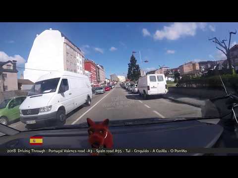 645 - PORTUGAL - Valença A3 - SPAIN A55 - Tui - Cerquido - A Casilla - O Porriño