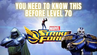 Essential Tips & Tricks For Players Below Level 70 - Beginner's Guide - Marvel Strike Force
