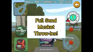 Throw-Ins with the Musket (Full Send) : Disc Golf Valley