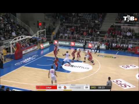 Mike Smith (Antwerp Giants) - Game Highlights @ Liège