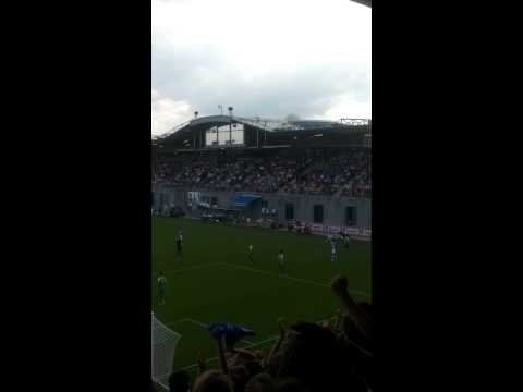 Pec Zwolle - Feyenoord (sfeer) 2-1 overwinning