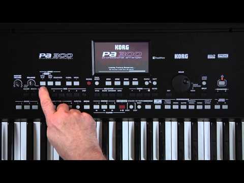KORG Pa300 Video Manual - Part 1: Introduction and Navigation