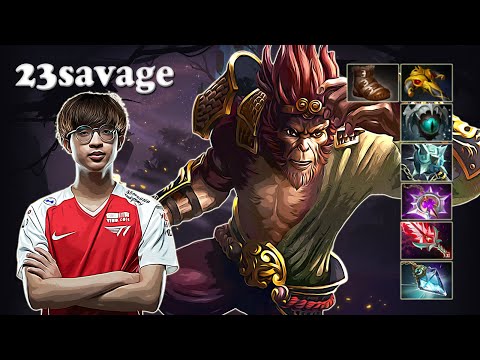23savage - Monkey King Safelane | Dota 2 7.31b Gameplay